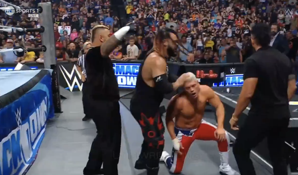 The Bloodline Destroy Kevin Owens and Cody Rhodes, Early Lineup For Next Week’s SmackDown